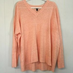 Eileen Fisher Lightweight V-Neck Boxy Top